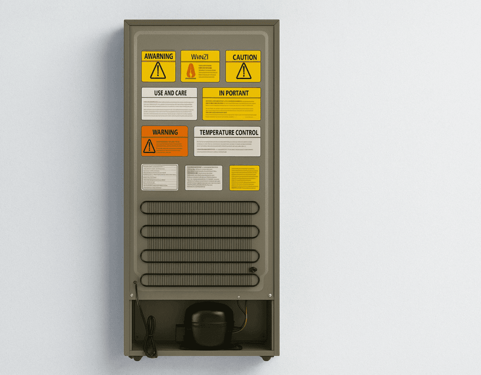 Etiquetas UL para electrodomésticos y línea blanca imprenta