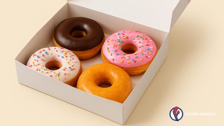 cajas para donas fusion grafica cajas para alimentos cajas display