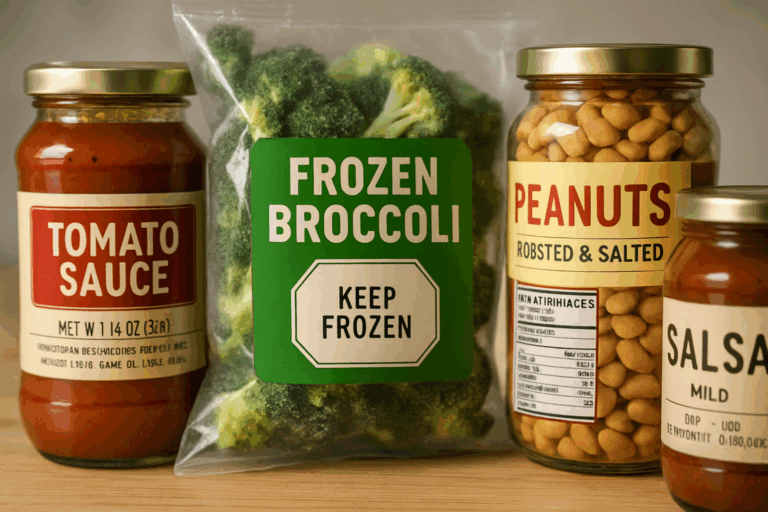 Etiquetas para alimentos y envases en Ramos Arizpe