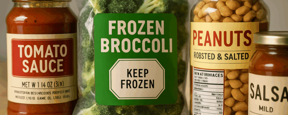 Etiquetas para alimentos y envases en Ramos Arizpe