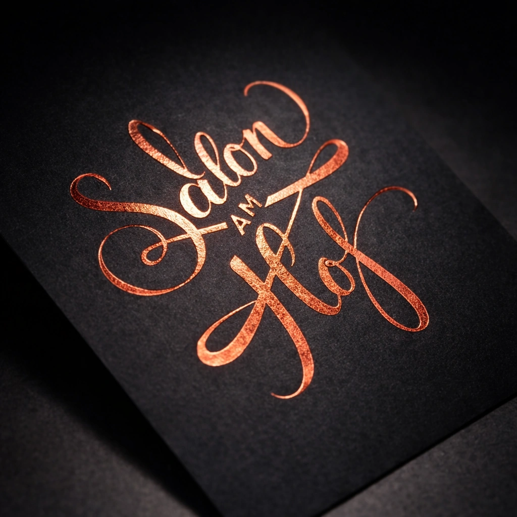 Hot stamping dorado o plateado