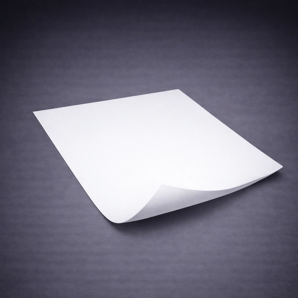 Cartulina sulfatada para impresión