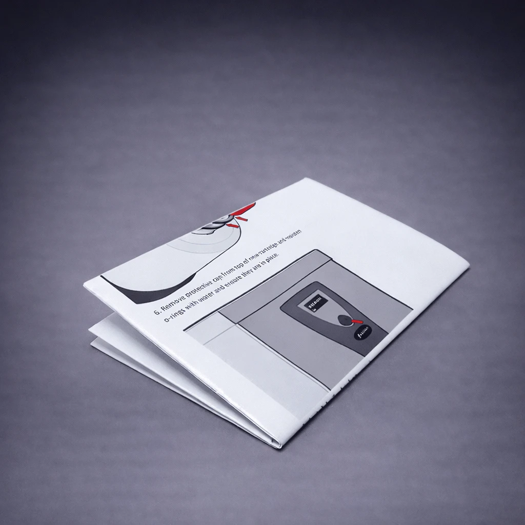 Instructivo con diferentes tipos de doblez