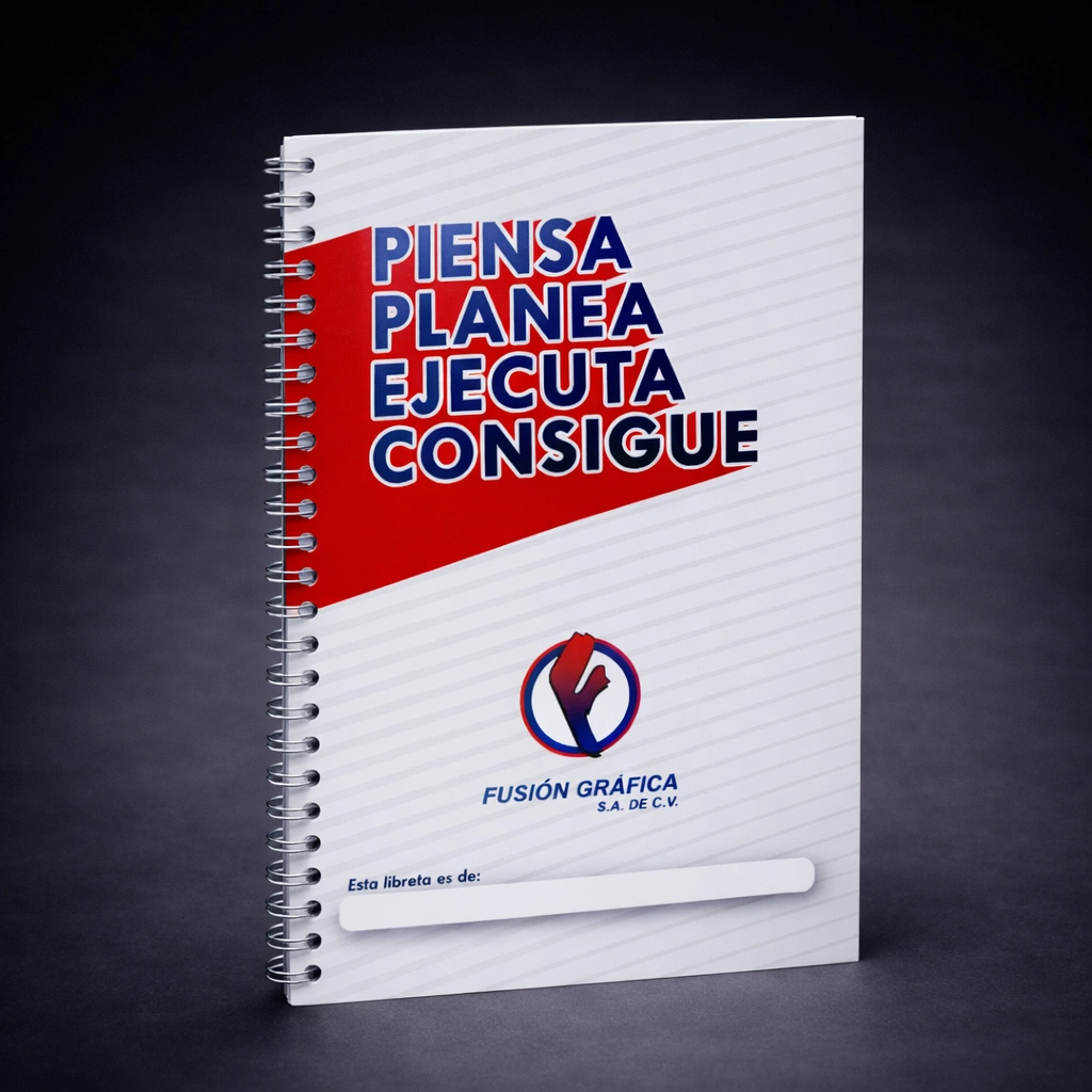 Libretas corporativas personalizadas